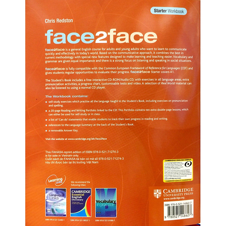 Face2face Starter Workbook with Key - Ảnh 5