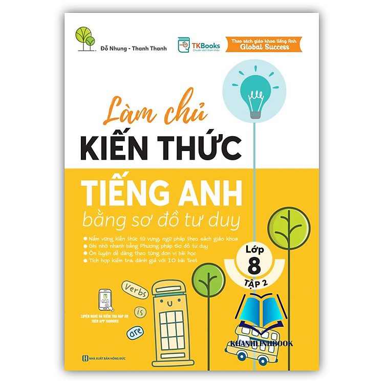 Làm Chủ Kiến Thức Tiếng Anh Bằng Sơ Đồ Tư Duy Lớp 8 (Tập 2)