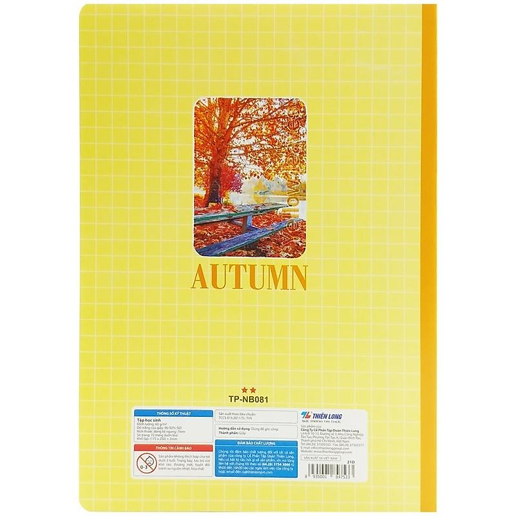 Bộ Tập Trendee Kẻ Ngang (72 trang, 5 quyển) - Ảnh 7