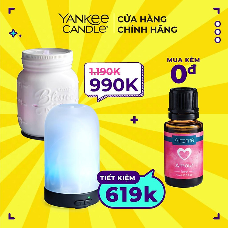 Đèn khuếch tán tinh dầu Yankee Candle