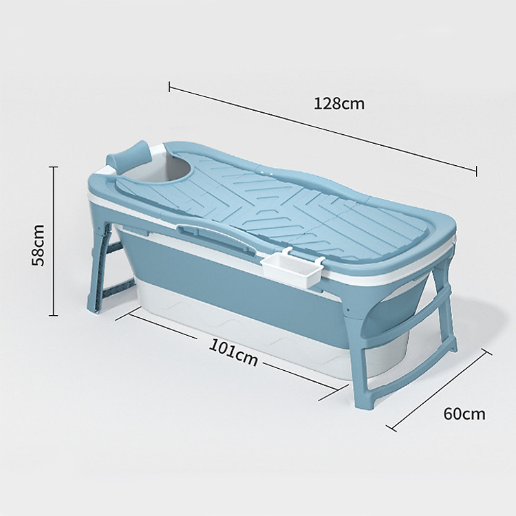 Chậu Tắm Gấp Gọn Cao Cấp 1m18 Chính hãng Ưu đãi - Hình ảnh 3