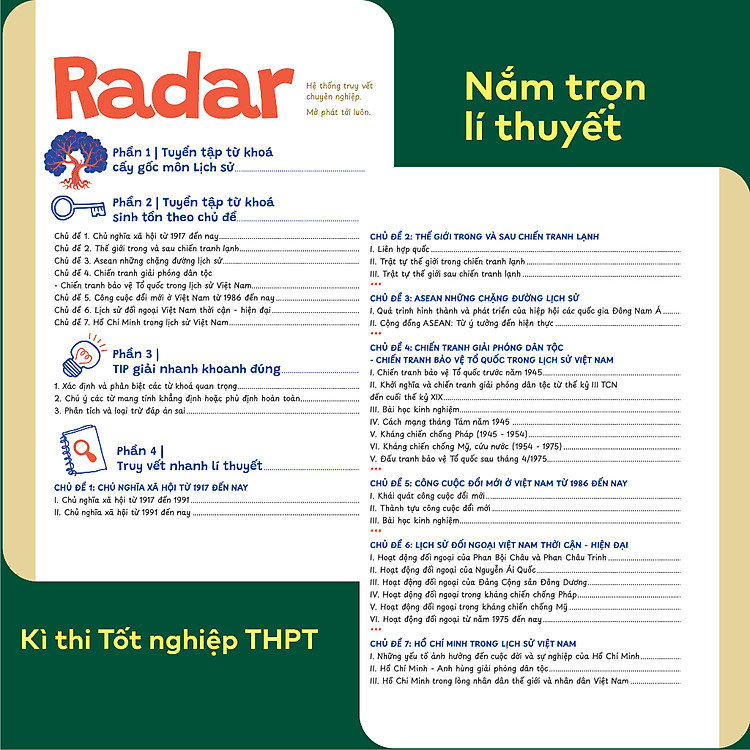 P.H.A.O Lịch Sử Ôn Luyện Thi Tốt Nghiệp THPT, ĐGNL (Lấy Gốc Lí Thuyết) - Ảnh 3