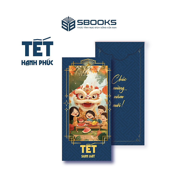 Bộ Bao Lì Xì Họa Tiết Hình Lân 2025 (5 cái) - Ảnh 6