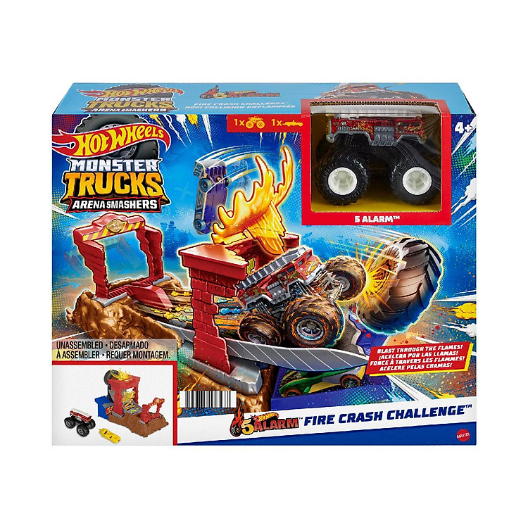 Mua tại Tiki: Bộ Đồ Chơi Thử Thách Monster Trucks Chính hãng Giá tốt
