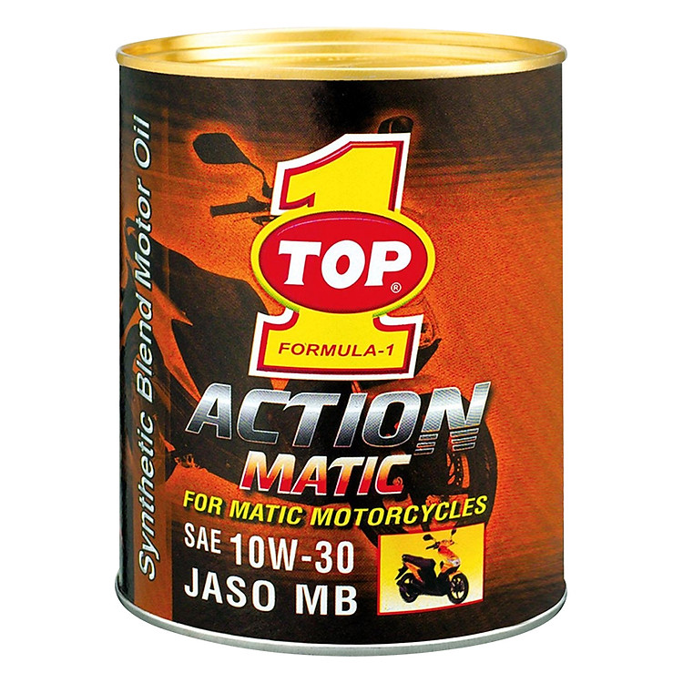 Nhớt Xe Máy Top 1 Action Matic 10W30 (0.8L)