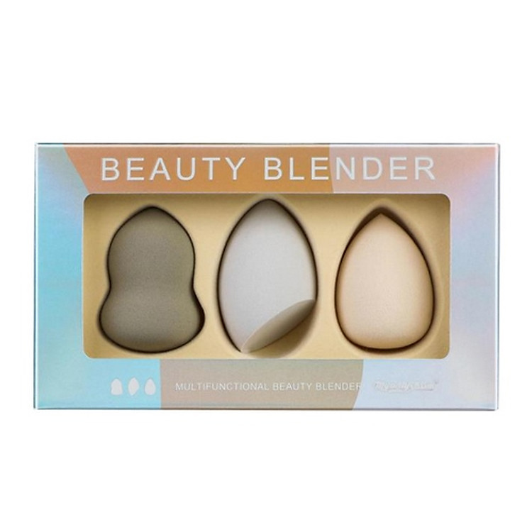 Set 3 mút trang điểm Myonly multifunctional beauty blender