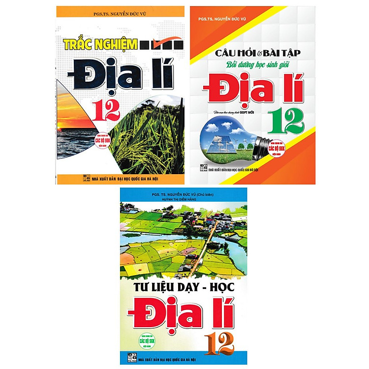 Học Tốt Địa Lí Lớp 12 (Bộ 3 Cuốn)