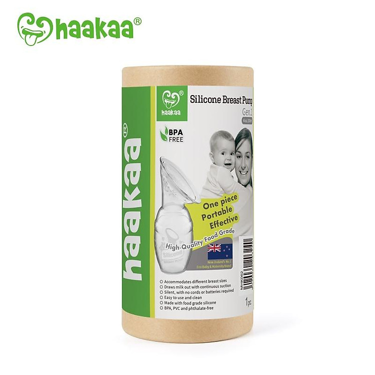 Cốc hứng sữa Gen.1 100ml Haakaa Giá rẻ - Hình ảnh 5