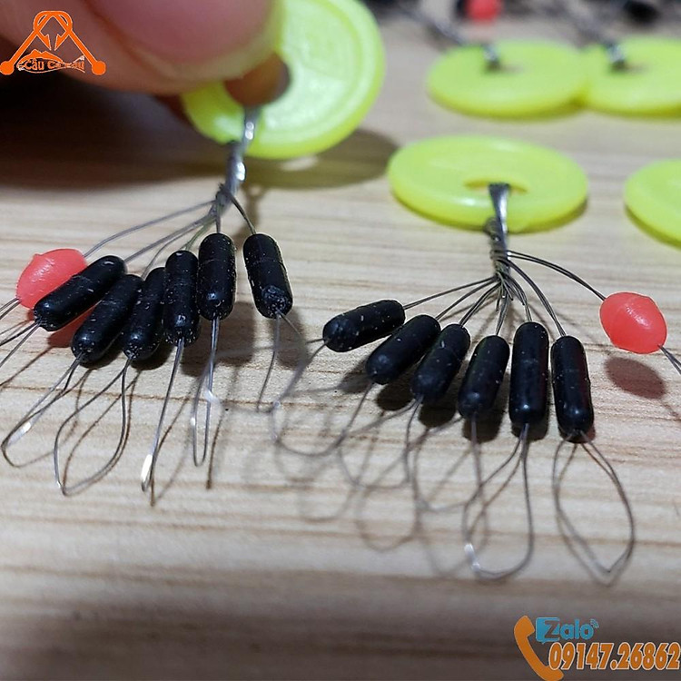 Hạt Chặn Phao Câu Cá - Combo 10 Vỉ Hạt Chặn Phao Giá Rẻ | Caucaedu