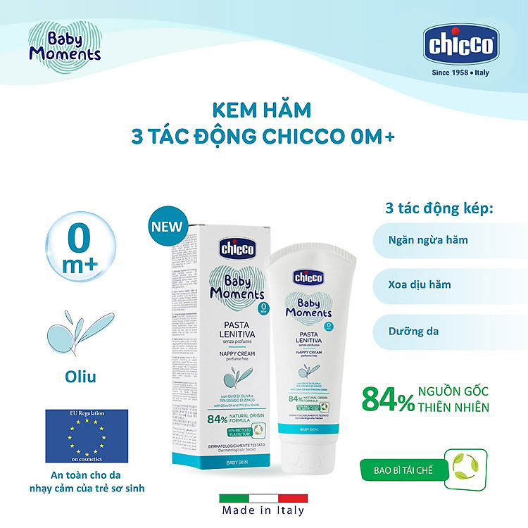 Kem hăm 3 tác động Chicco 100ml Chính hãng Tiết kiệm - Hình ảnh 5