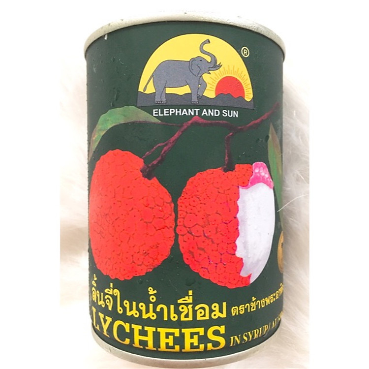 Trái vải đóng hộp Lychees Thái Lan - hộp 565g