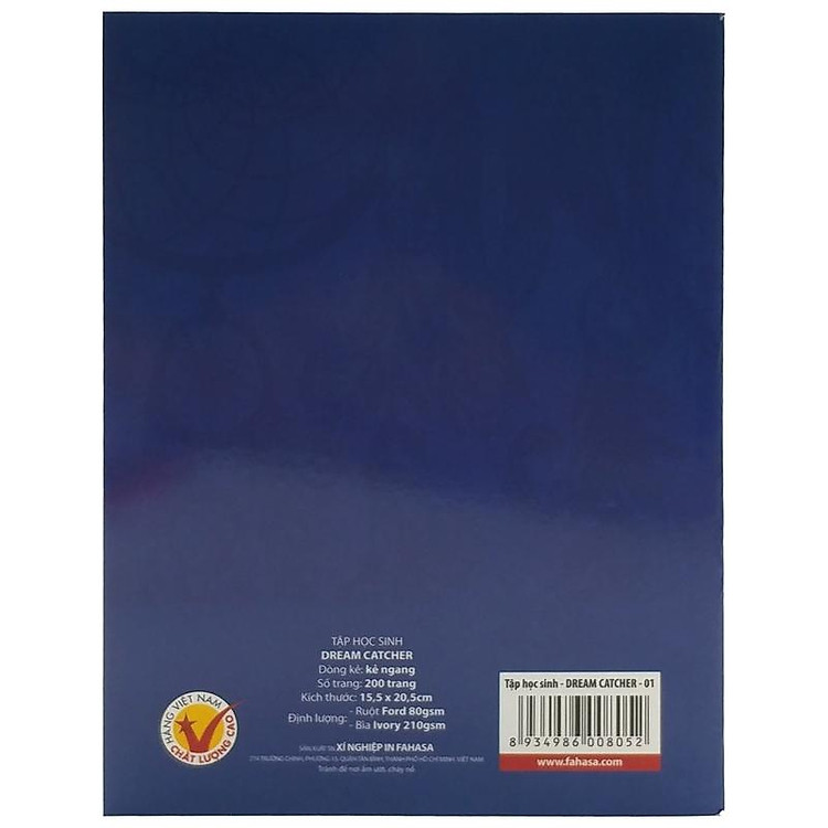 Tập Học Sinh Kẻ Ngang 200 Trang 80gsm Dream Catcher - Ảnh 6