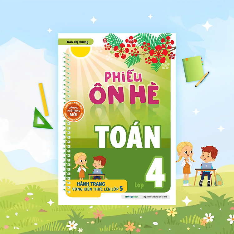 Phiếu ôn hè Toán lớp 4