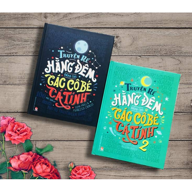 Combo Truyện Kể Hằng Đêm Dành Cho Các Cô Bé Cá Tính - 100 Người Phụ Nữ Truyền Cảm Hứng (Tái Bản 2019) - Tập 1 + Tập 2