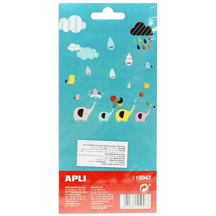 Sticker Hình Con Voi APLI 15047 - Ảnh 4