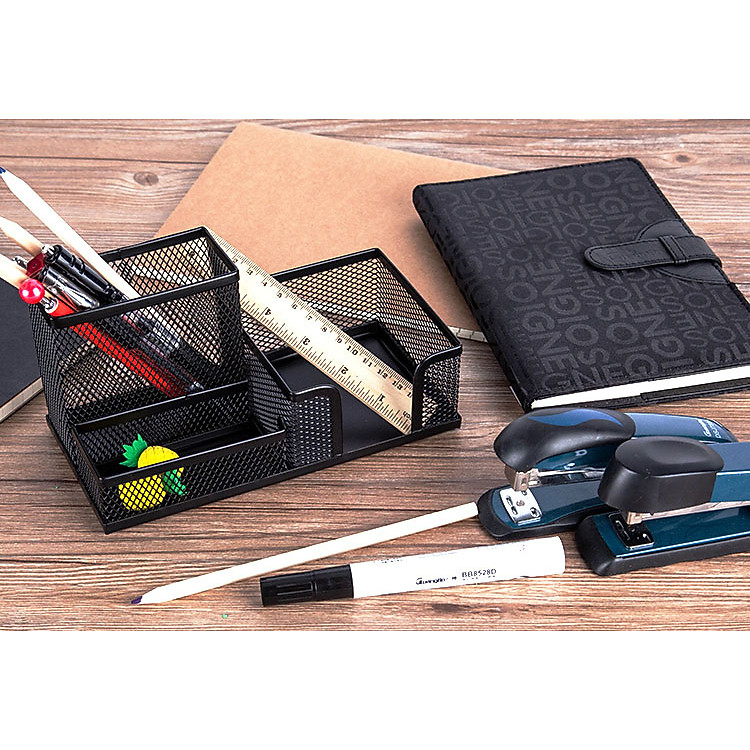 Cắm Bút Sắt Đen Guangbo WZ9301 - Ảnh 2