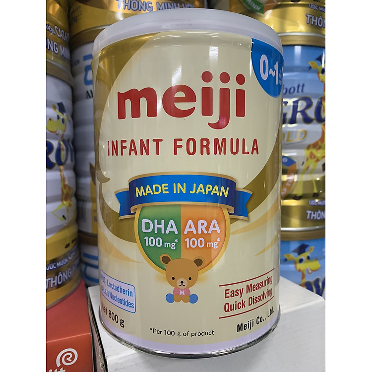 Sữa Meiji Nhập Khẩu Số 0 800g Chính hãng Giá tốt - Hình ảnh 2