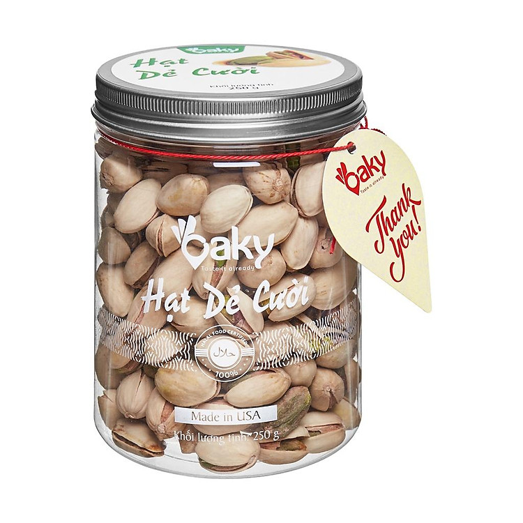 Hạt Dẻ Cười Rang Muối Oaky 250g – Nhập Khẩu Mỹ, Giàu Dinh Dưỡng, Vị Mặn Vừa Ăn