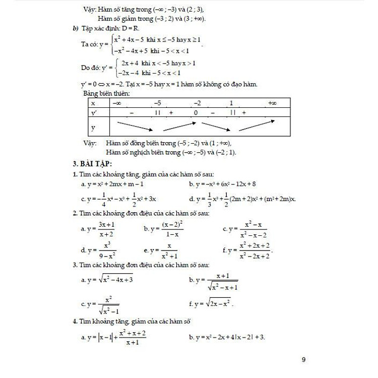 Kĩ Thuật Giải Nhanh Bài Toán Hay và Khó Giải Tích 12 - Ảnh 6