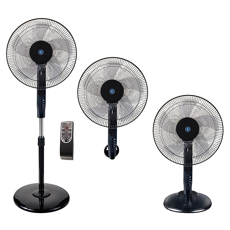 Quạt điện đa năng có remote Kachi MK143 - Hàng chính hãng