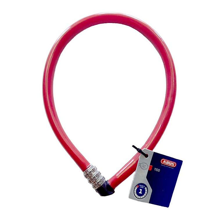 Khóa dây xe đạp xe máy khóa cửa cổng nhà cao cấp (Mật mã 3 số, 55cm, thép không gỉ)