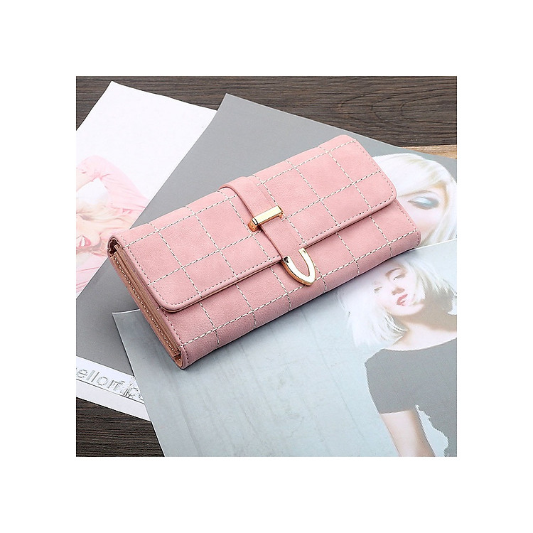 Ví dài nữ đựng tiền cầm tay mini Minisa nhỏ xinh VN21