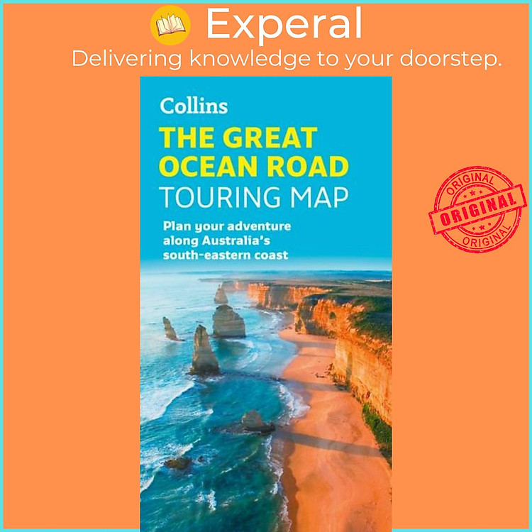 Sách - Collins The Great Ocean Road Touring Map - Plan Your Adventure Along Aust by Collins Maps (UK edition, paperback)