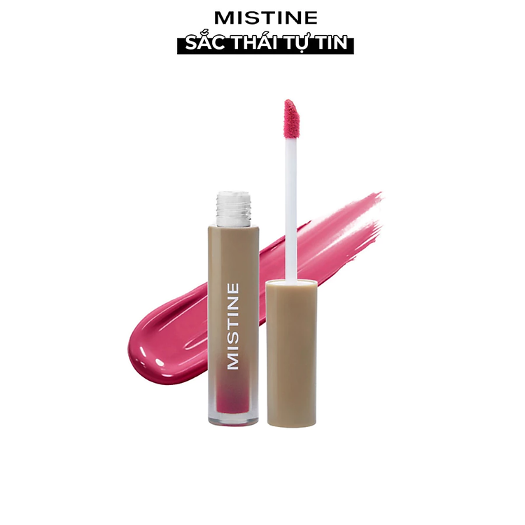 Son tint lì, lâu trôi, lớp bóng trong suốt giúp môi căng mọng tự nhiên Mistine Choose Me Light Water Lip Tint 1.6g No.06