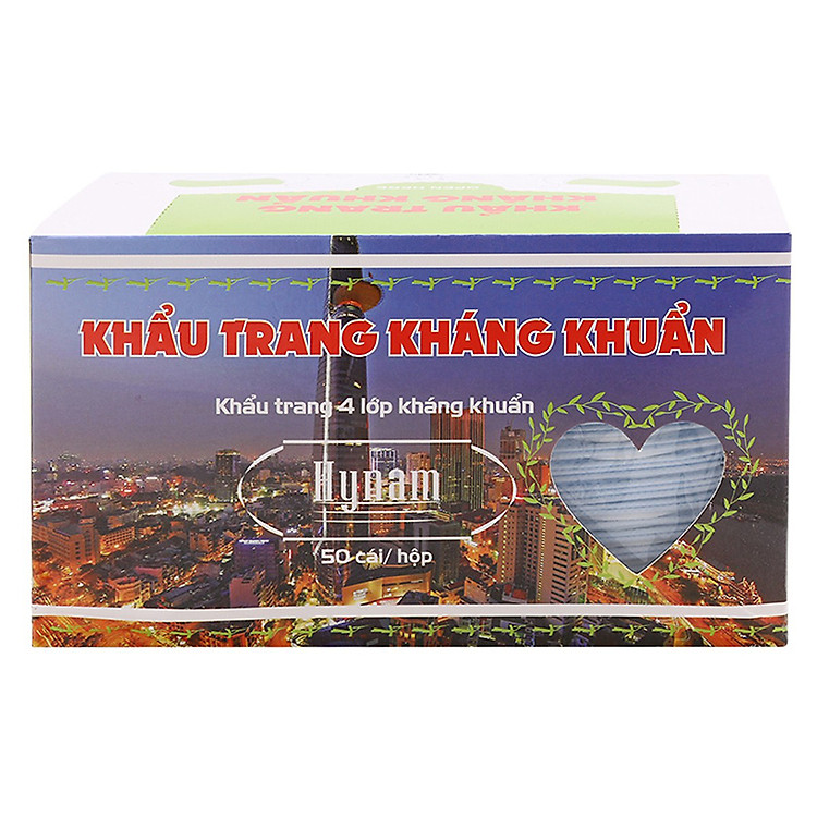 Khẩu Trang Kháng Khuẩn 4 Lớp Hy Nam