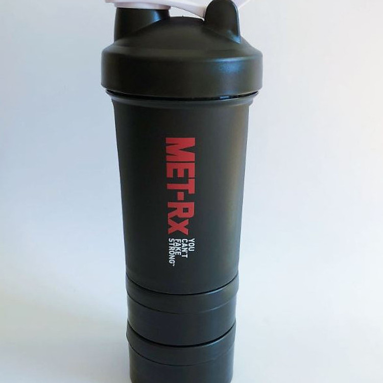 Bình Lắc Shaker, Bình Nước Gym, Bình Thể Thao Cho Gymer 4 in 1 (500ml) - Hàng Chính Hãng Amalife