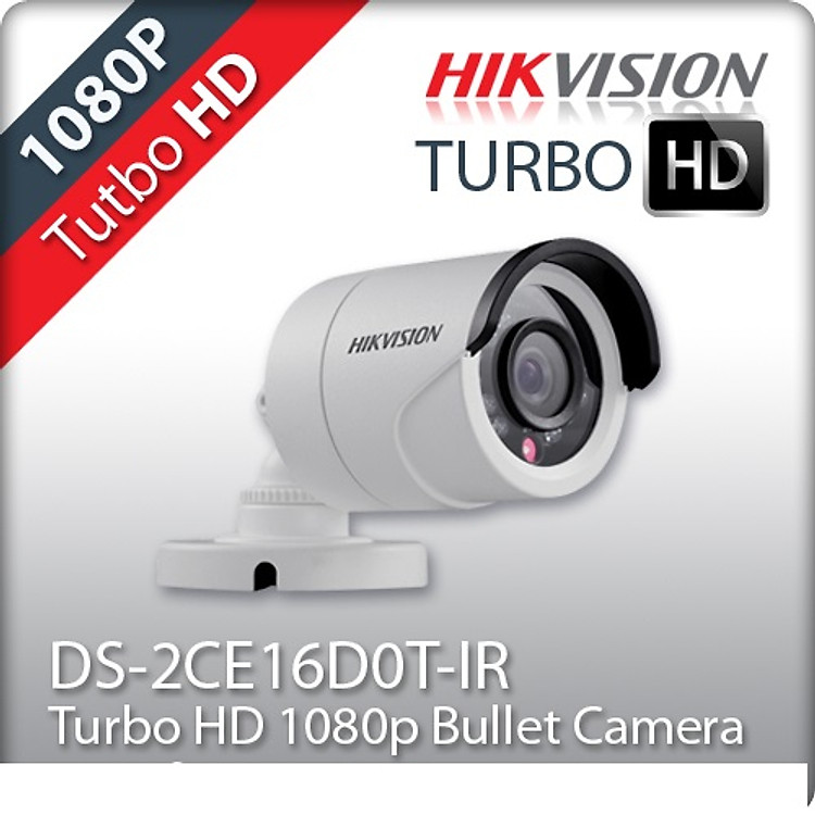 CAMERA HIKVISION TVI 2MP DS-2CE16D0T-IR (HÀNG CHÍNH HÃNG)