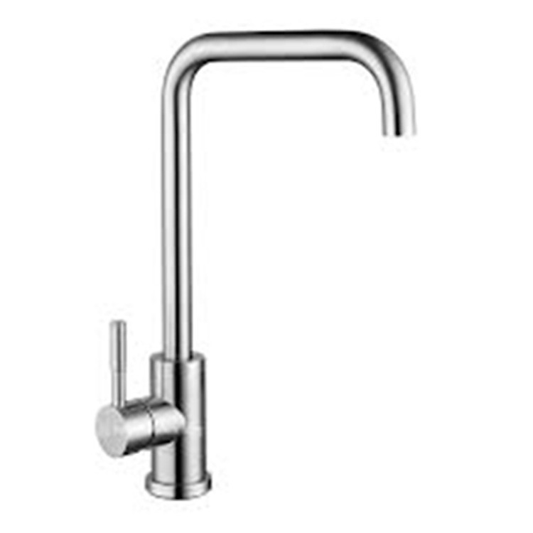 Vòi rửa bát, chén ( lạnh - Cong U ) INOX SUS 304