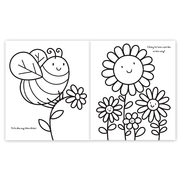 Cuốn Sách Tô Màu Đầu Tiên Của Tớ - Tô Màu Hạnh Phúc - Ảnh 4