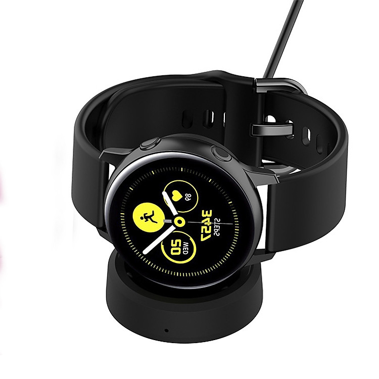 Dây Cáp Sạc Thay Thế Dành Cho Đồng Hồ Thông Minh Samsung Galaxy Watch Active / Active 2 Dạng Đế Dựa