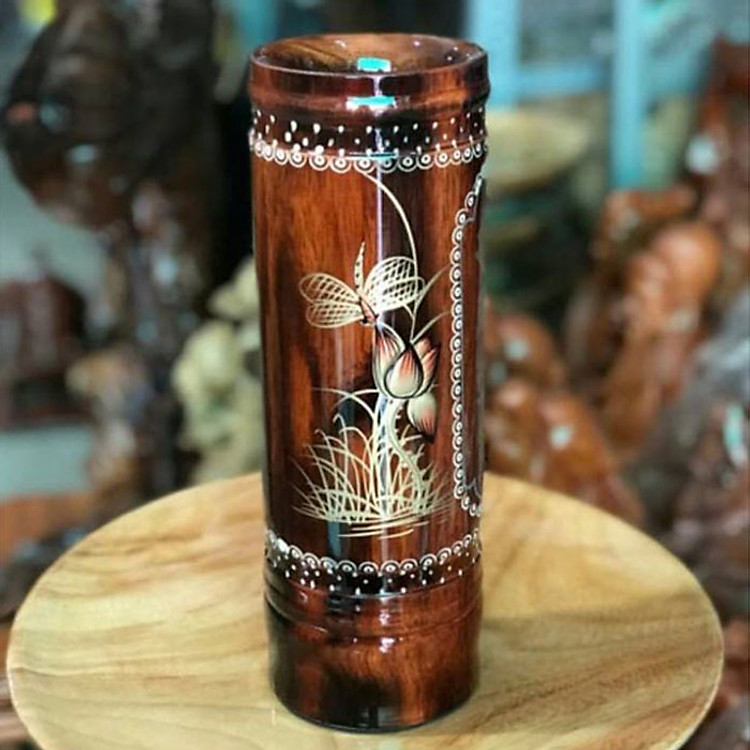 Ống đựng nhang gỗ (một ống)