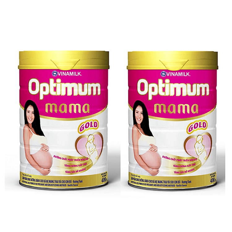 BỘ 2 LON SỮA BỘT VINAMILK OPTIMUM MAMA GOLD Giá tốt - Hình ảnh 2