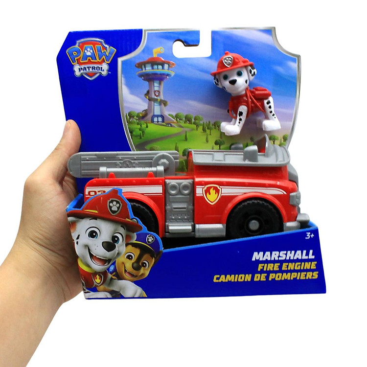 Đồ Chơi Xe Cứu Hộ Paw Patrol Marshall Chính hãng Tiết kiệm - Hình ảnh 4