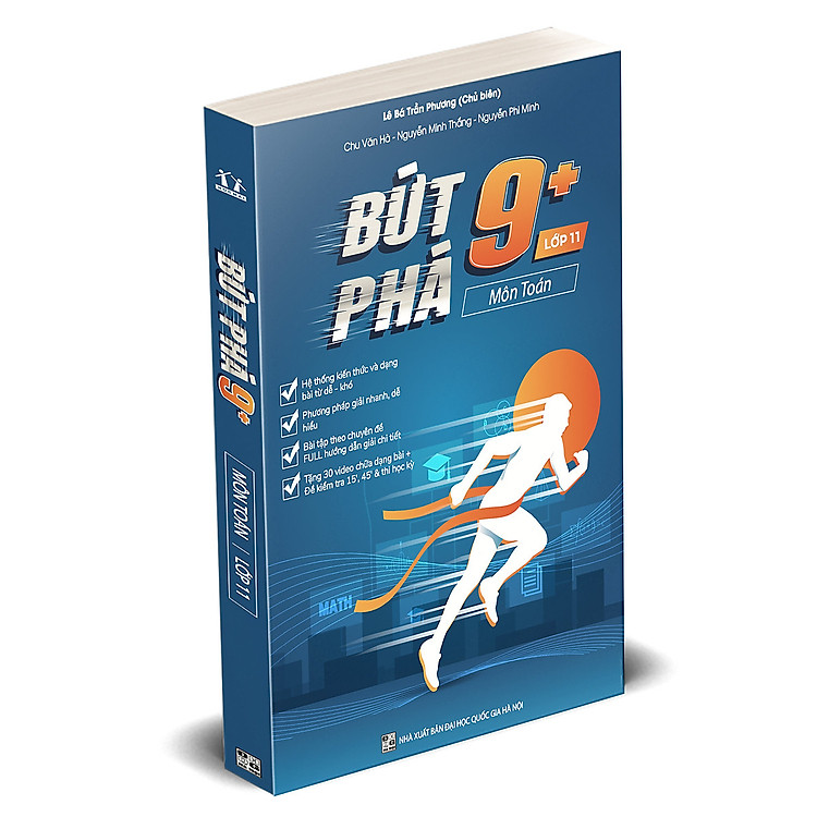 Sách Bứt Phá 9+ Môn Toán lớp 11