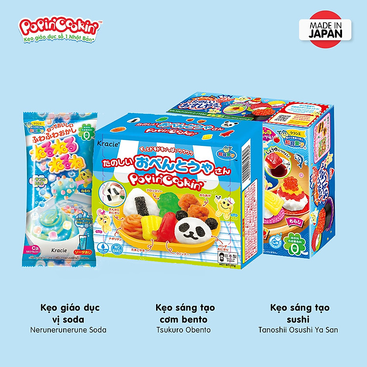 Mua Combo 3 hộp kẹo Popin Cookin Chính hãng Ưu đãi