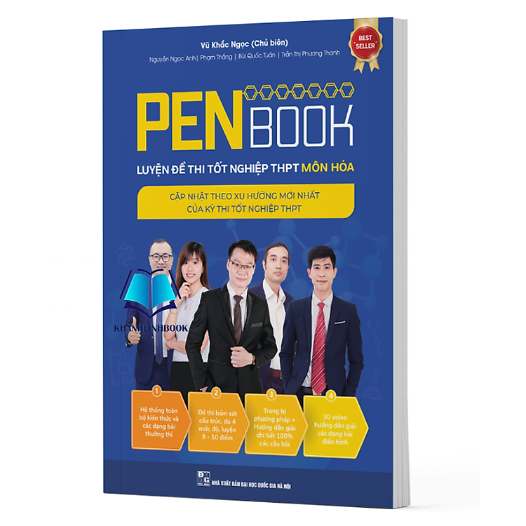PENBOOK – Luyện đề thi tốt nghiệp THPT môn Hóa học (HM)