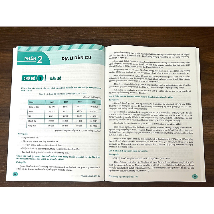 Bồi Dưỡng Học Sinh Giỏi Địa Lí 12 - Ảnh 5