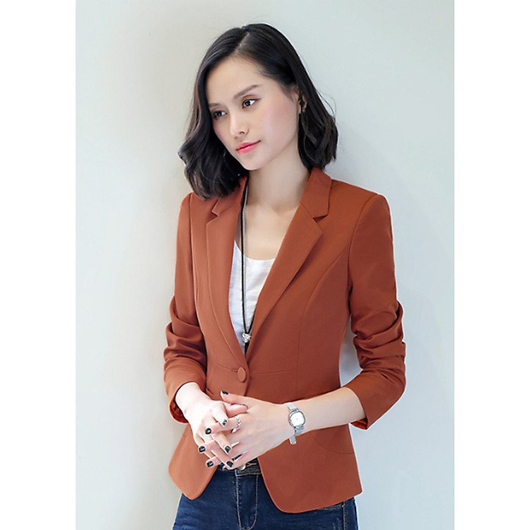 Áo Vest Nữ Titishop ANN80 - Nâu