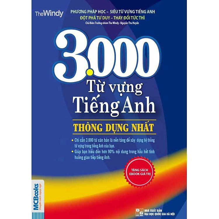 3000 Từ Vựng Tiếng Anh Thông Dụng Nhất (Tái bản năm 2023)