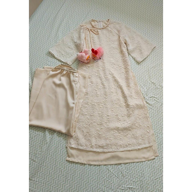 Rập Giấy A0 Áo Dài Voan 2 Lớp AD45 (nguyên bộ) - Ảnh 4