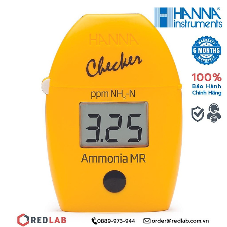 Máy đo Amonia Thang Trung trong nước sạch HI715 bảo hành 6 tháng | Checker đo NH3, NH4 trong nước c