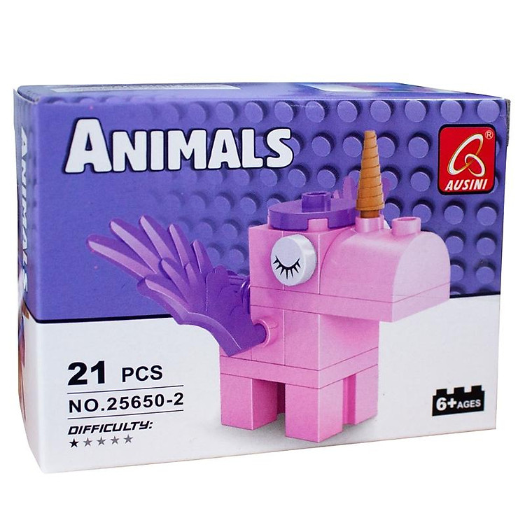 Đồ Chơi Lắp Ráp Ausini 25650-2 Kỳ Lân Chính hãng Ưu đãi - Hình ảnh 3