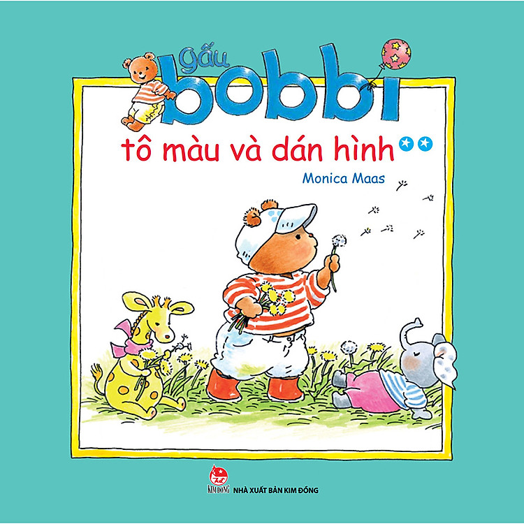 Gấu Bobbi Tô Màu Và Dán Hình – Tập 2