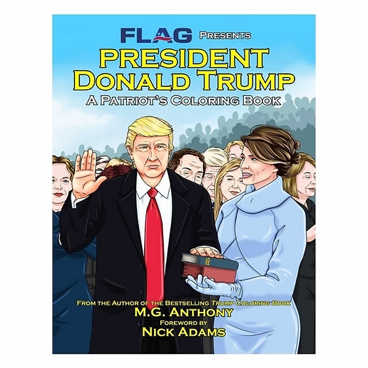 President Donald Trump: A Patriot 's Coloring Book