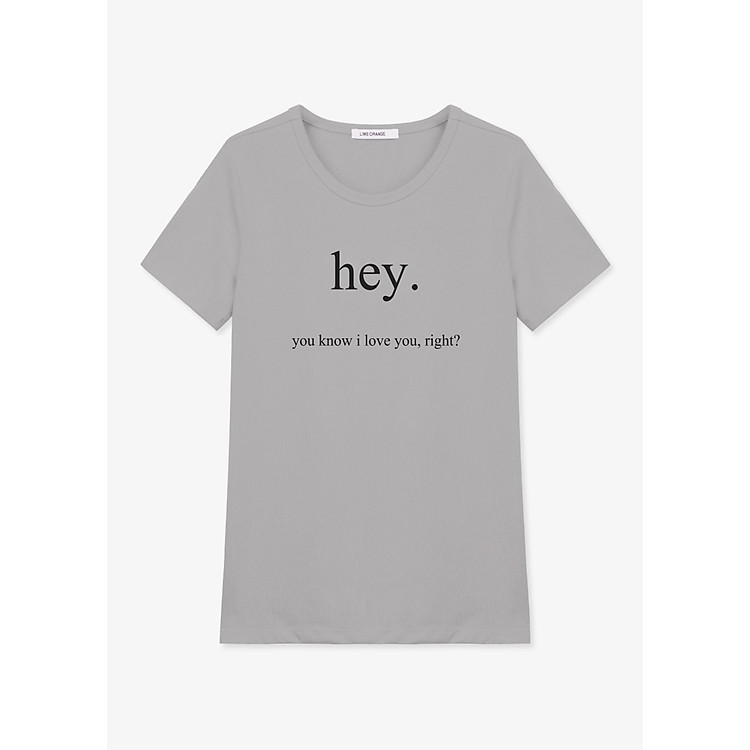 Áo Thun Nữ Tay Ngắn Lime Orange T-shirt - LO19161116