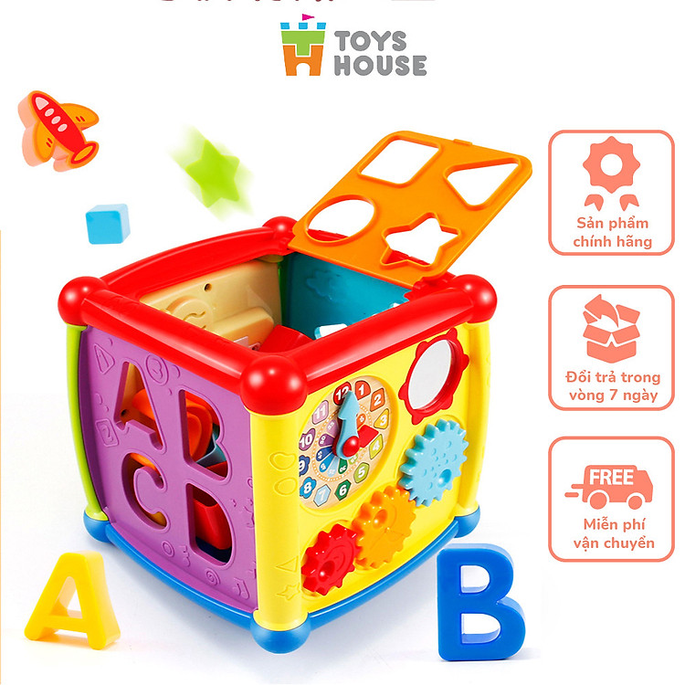 Hộp lập phương thả khối có nhạc Chính hãng Giá tốt